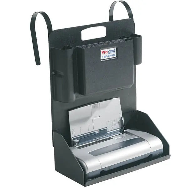 Pro-Gard Industries Portable Seat Organizer with Printer Shelf D2951 - Seat Organizers