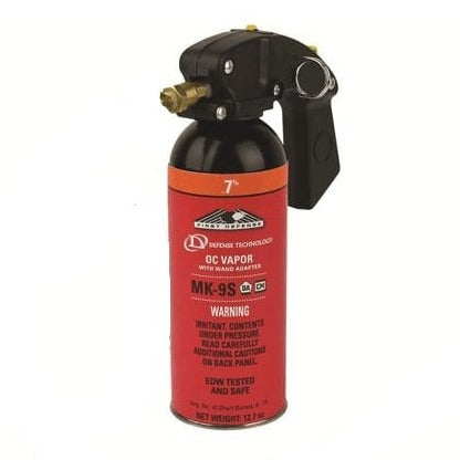 Defense Technology First Defense .7% MK-9S HV Vapor OC Aerosol with Wand Adapter 43890 - Tactical &amp; Duty Gear