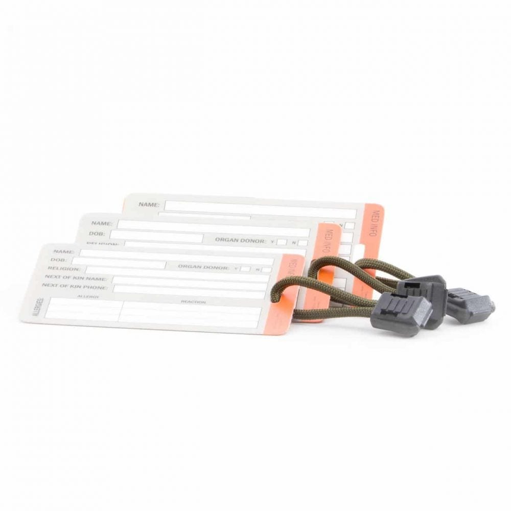 Eleven 10 Medical ID Cards - 3 Pack E10-7000-3PK - Tactical & Duty Gear