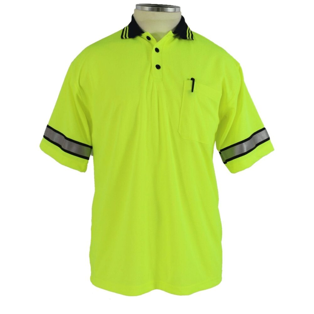First Class Uniforms High-Visibility Polo Shirts - Police, Security, Sheriff, and Event Staff - Clothing &amp; Accessories