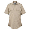 Elbeco Men's California Highway Patrol Short Sleeve Poly/Rayon Shirt - Clothing &amp; Accessories