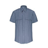 Elbeco TexTrop2 Short Sleeve Uniform Shirt - French Blue, 14
