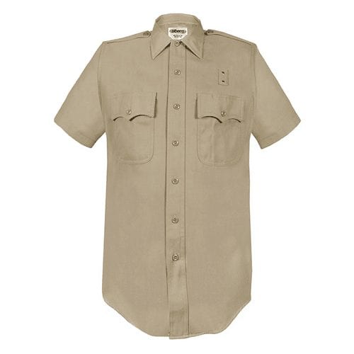 Elbeco Women's LA County Sheriff and CHP Short Sleeve Shirt 55/45 Poly/Wool 5031 - Clothing & Accessories