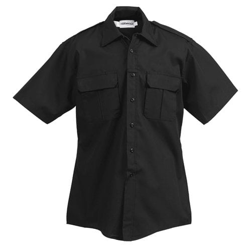 Elbeco ADU™ Short Sleeve RipStop Shirt - Black, 2XL