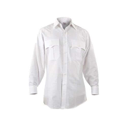 Elbeco First Responder MLS Long Sleeve Shirt - White, 16.5 x 35
