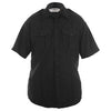 Elbeco Distinction™ Short Sleeve Poly/Wool Uniform Shirt - Black, 14.5