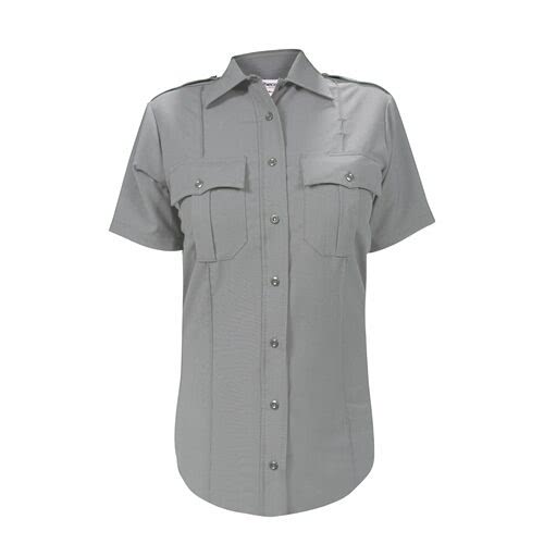 Elbeco Women's DutyMaxx Short Sleeve Shirt - Gray, 30