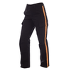 Elbeco Reflex Women's Stretch RipStop Cargo Pants with Gold or French Blue Stripe - Midnight Navy with Gold Stripe, 6