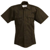 Elbeco Tek3 Short Sleeve Poly/Cotton Twill Shirt - Brown, 2XL