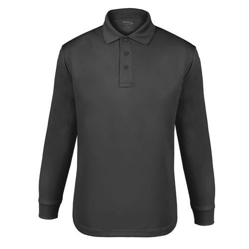 Elbeco UFX™ Long Sleeve Tactical Polo - Black, 2XL