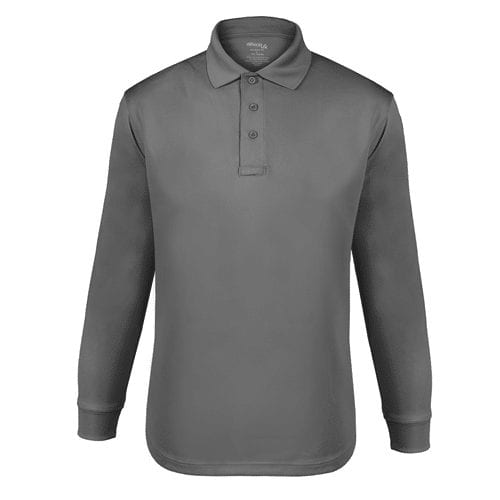 Elbeco UFX™ Long Sleeve Tactical Polo - Gray, 2XL