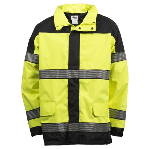 Elbeco Shield High-Visibility Parka Jacket SH3404 - 2XL, Long