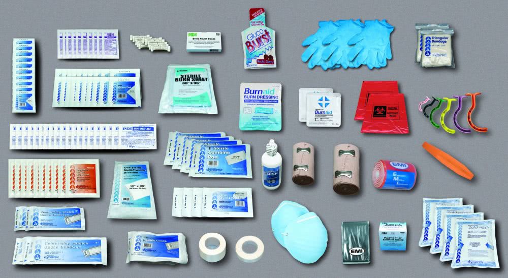 EMI Pro Response Backpack - Complete, Bag Only, or Refill kit - First Aid