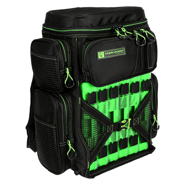 Evolution Outdoor 3600 Drift Tackle Backpack - Green