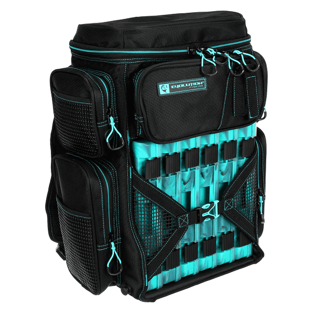 Evolution Outdoor 3600 Drift Tackle Backpack - Seafoam