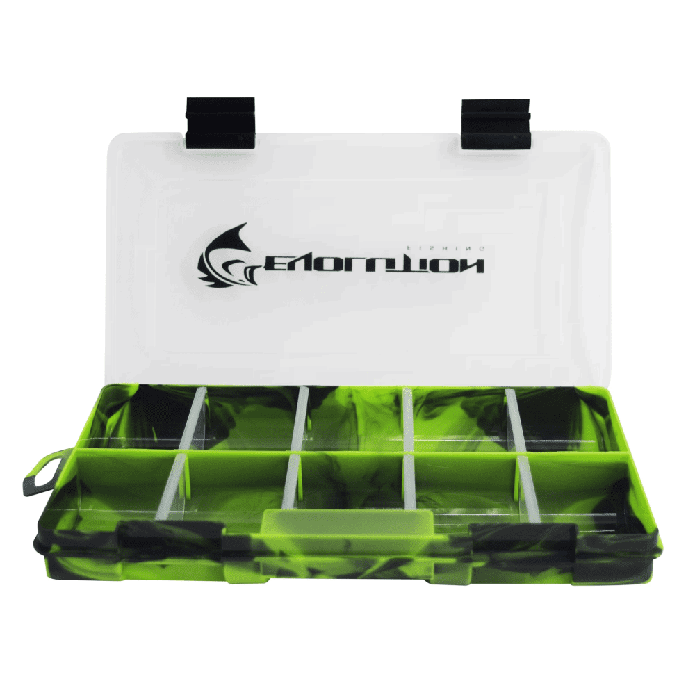 Evolution Outdoor Drift Series 3500 Colored Tackle Tray - Green