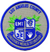 Round EMT Patch - Los Angeles County - Shoulder Patches