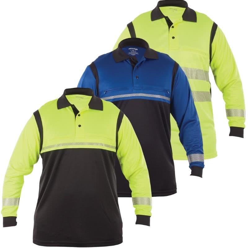 Elbeco UFX Long Sleeve Ultra-Light Bike Patrol Polo K522 - Bike Patrol Clothing