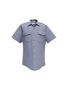 Flying Cross Command Women's 100% Polyester Short Sleeve Uniform Shirt 176R78 - French Blue, 42