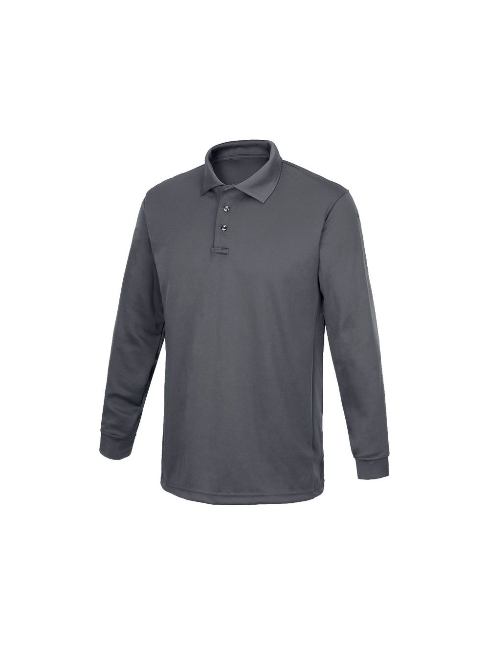 Flying Cross Men's Long Sleeve Impact Polo F1 3220 - Gray, XL