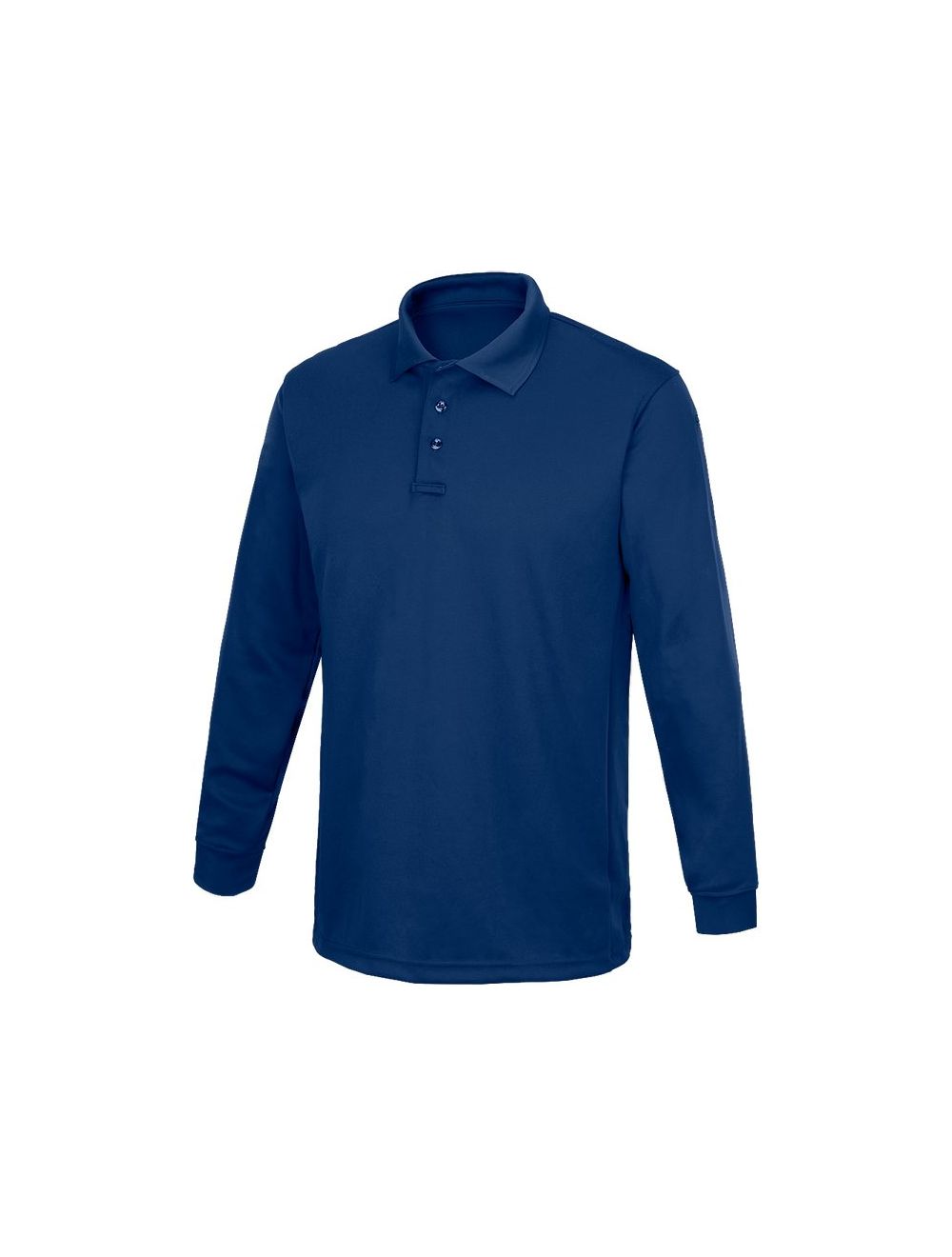 Flying Cross Men's Long Sleeve Impact Polo F1 3220 - Royal Blue, 6XL