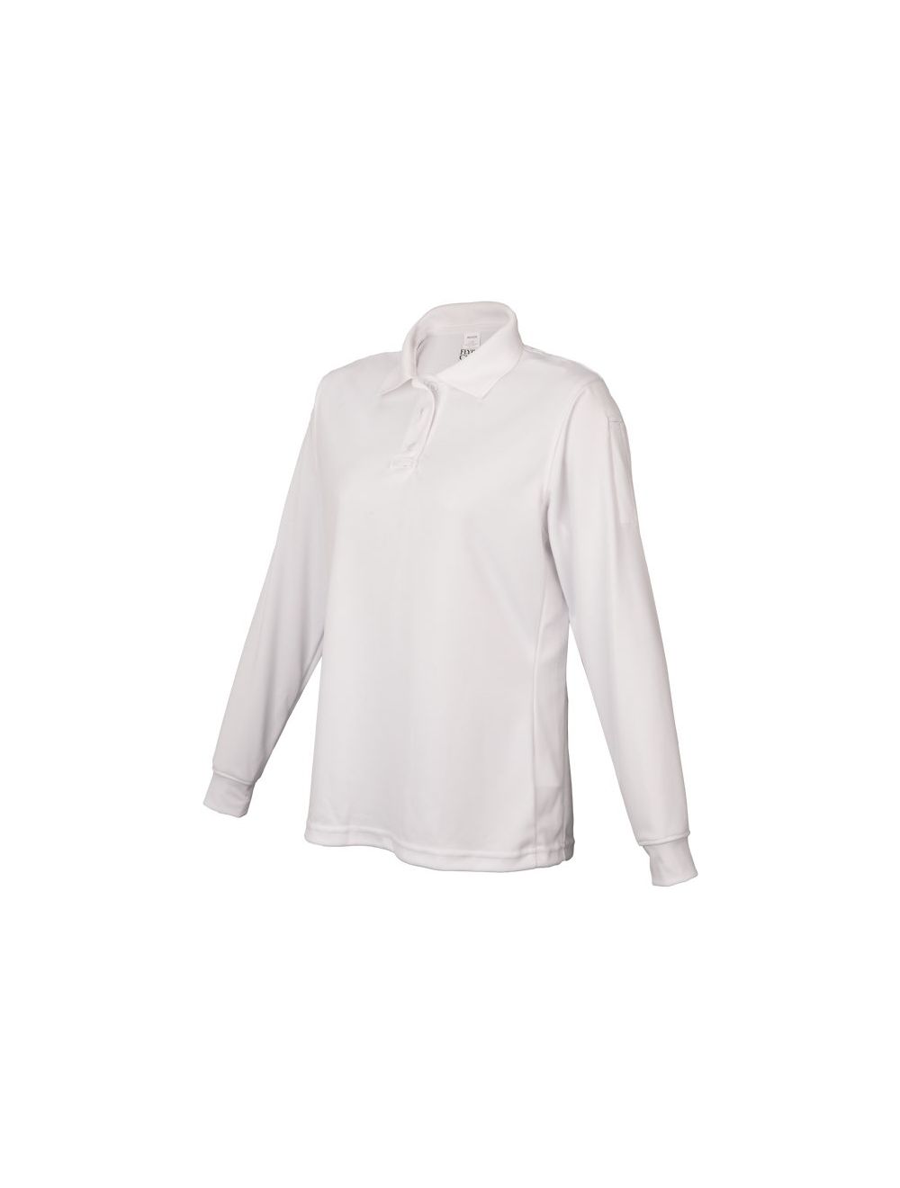 Flying Cross Women's Long Sleeve Impact Polo F13220W - White, 4XL