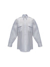 Flying Cross Command Long Sleeve Shirt with Zipper & Convertible Sport Collar - White, 16.5 x 32-33