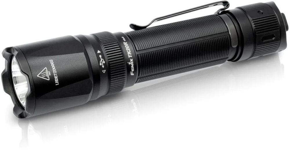 Fenix TK20R 3000 Lumens Flashlight TK20RV2BK - Tactical &amp; Duty Gear