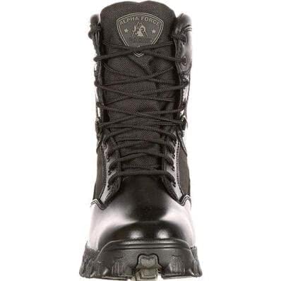 Rocky International 8" Alpha Force Waterproof Public Service Boot FQ0002165 - Clothing &amp; Accessories