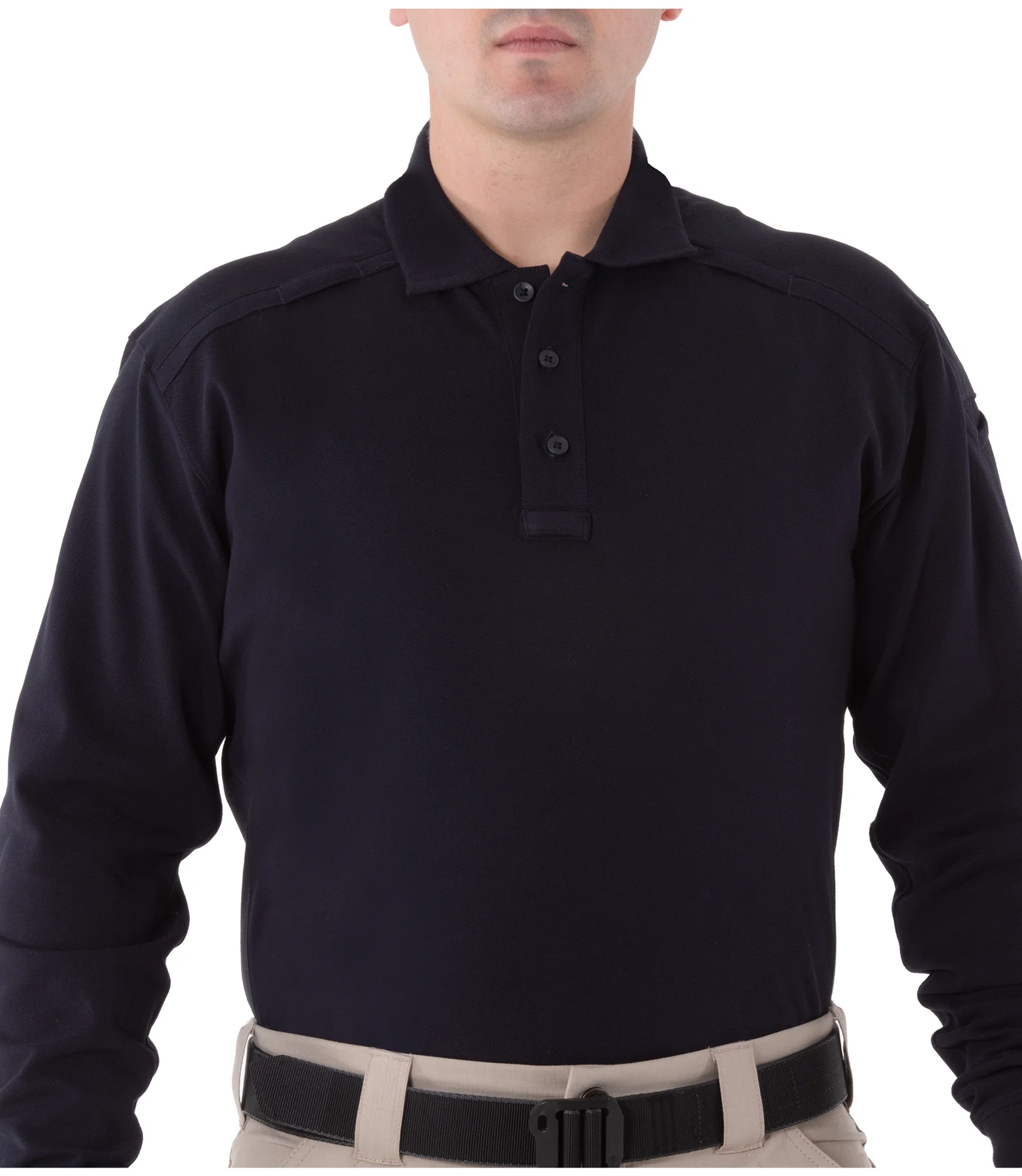 M Cotton LS Polo