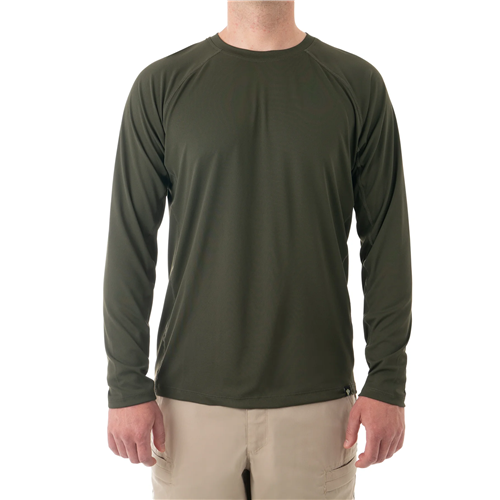 First Tactical Men's Performance Long-Sleeve T-Shirt 111504 - OD Green, XL