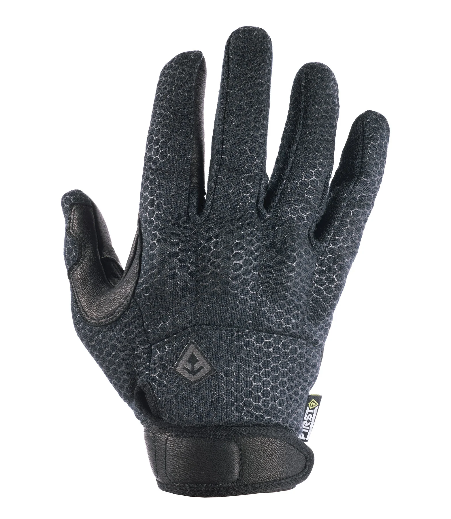 First Tactical Slash & Flash Hard Knuckle Gloves 150012 - Black, 2XL