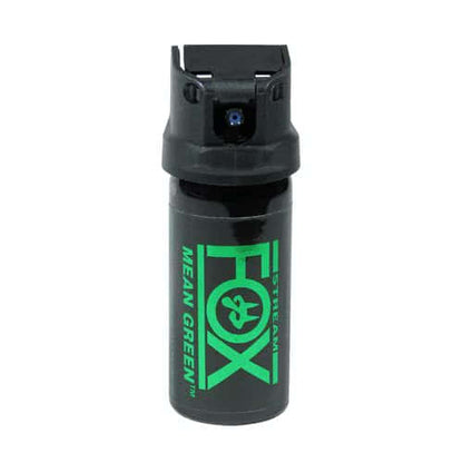 Fox Labs International Mean Green Defense Spray 1.5 oz. 6% OC Flip Top Stream Pattern 156MGS - Tactical &amp; Duty Gear