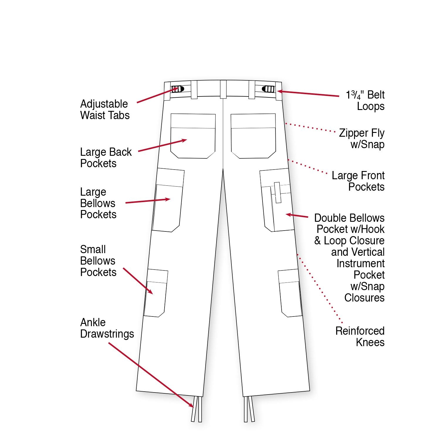Rothco Men's EMT Pants 7821 - Clothing & Accessories