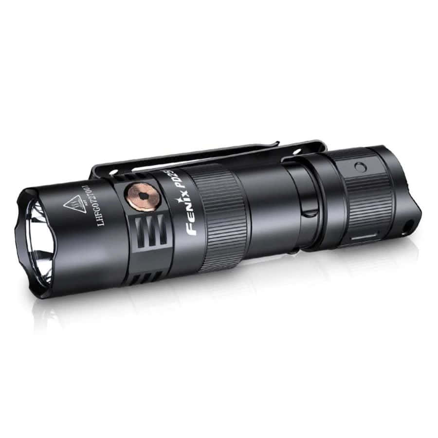 Fenix PD25R Rechargeable EDC Flashlight PD25RSTBK - Tactical &amp; Duty Gear