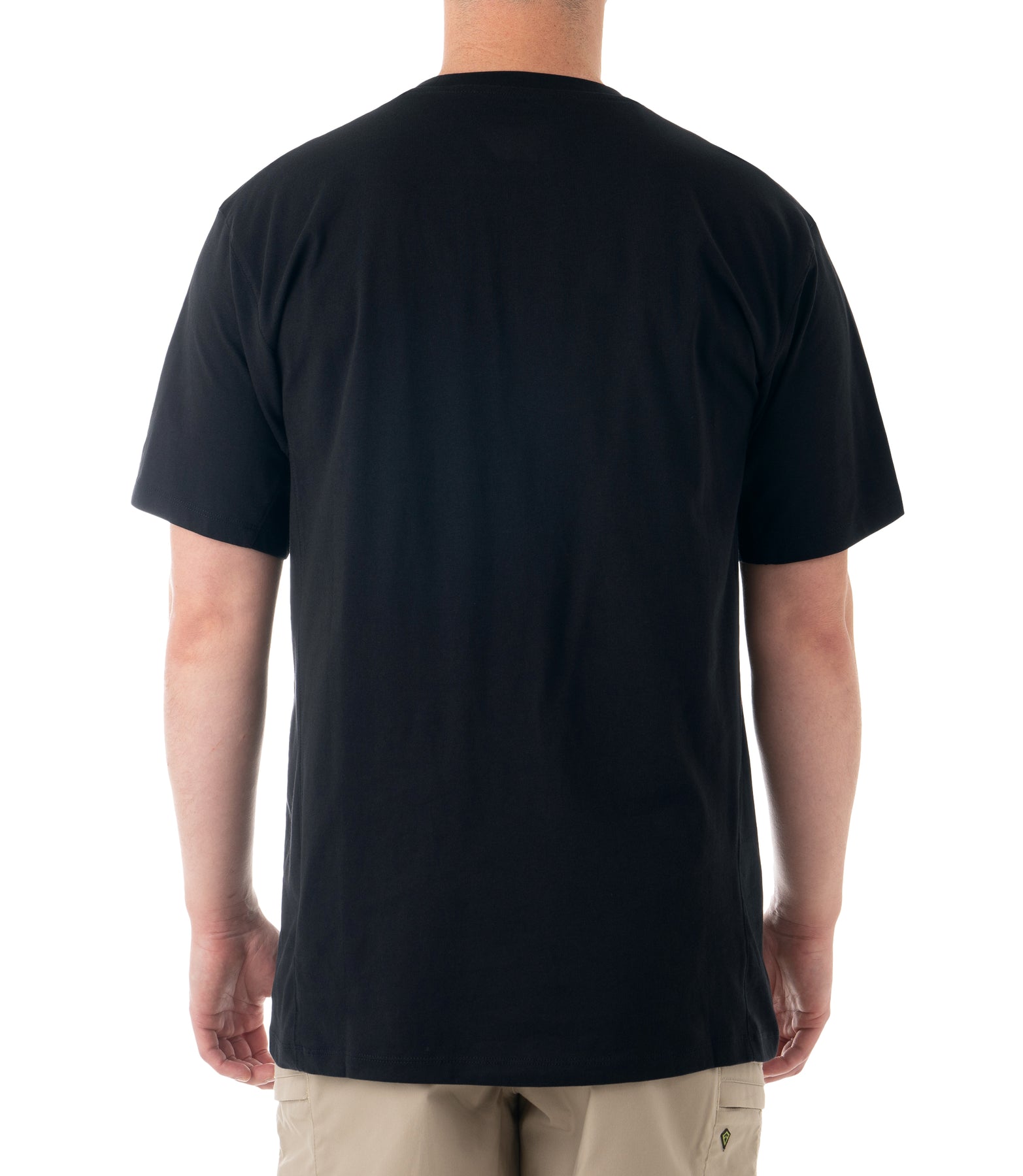 First Tactical Men's Tactix  Short-Sleeve T-Shirt with Pen Pocket 112511 rear view on a white background