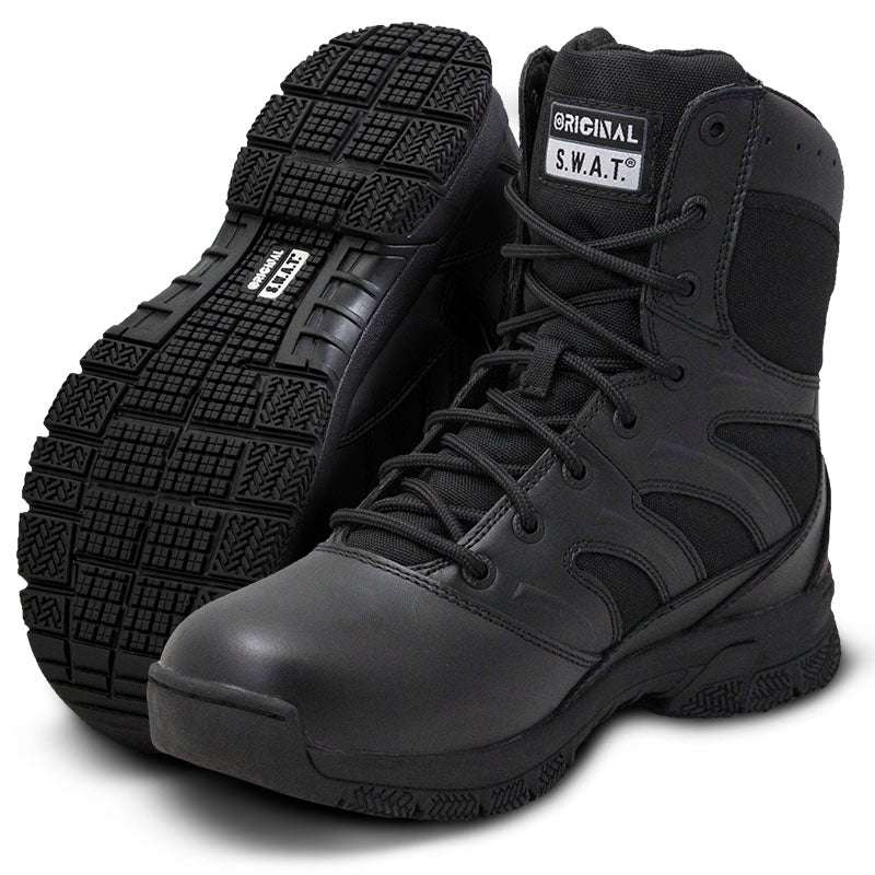 Original S.W.A.T. Force 8" Side-Zip Boots 155201 - Clothing &amp; Accessories