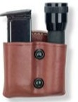 Gould &amp; Goodrich Paddle Style Flashlight-Magazine Case
