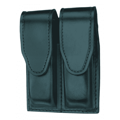 Gould & Goodrich Leather Hidden Snap Double Magazine Case - Tactical &amp; Duty Gear