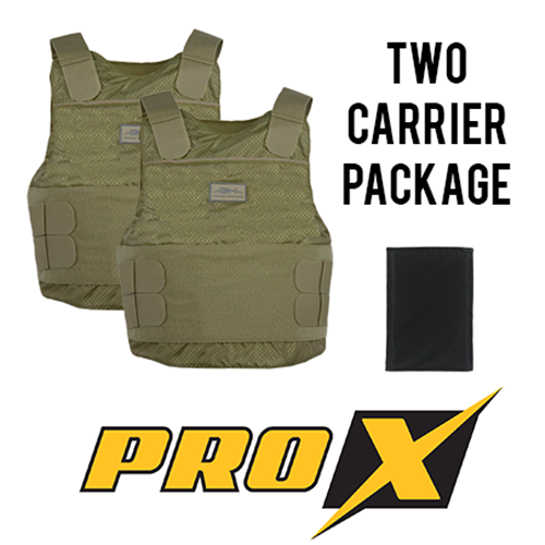 GH Armor Systems ProX Level IIIA Panel PX02 1 Carrier Package