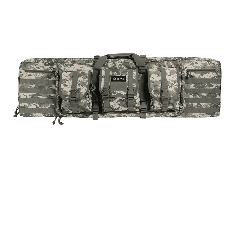 GPS Double Rifle Case - Gray Digital, 42