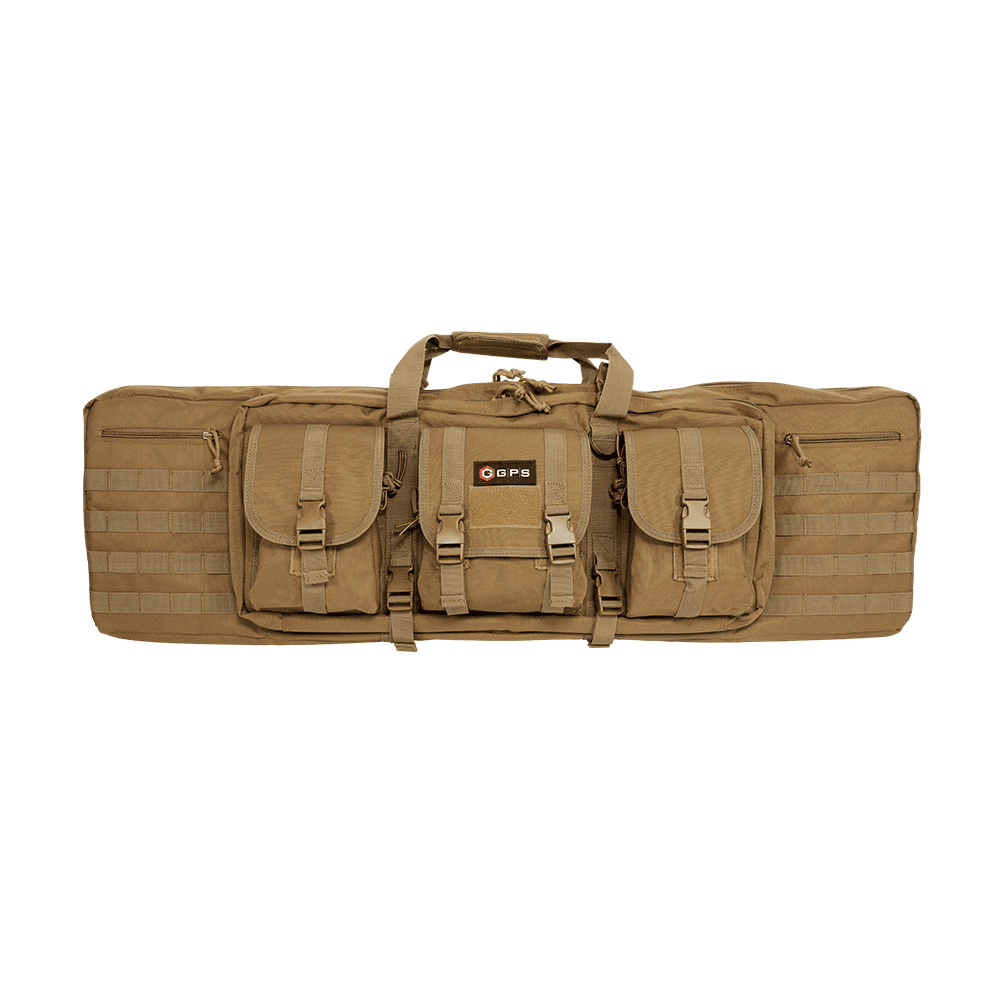 GPS Double Rifle Case - Tan, 42"