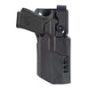 Gould & Goodrich TELR X5000 Light Bearing Holster for Glock 19 and 45 - Basketweave Finish - Tactical &amp; Duty Gear