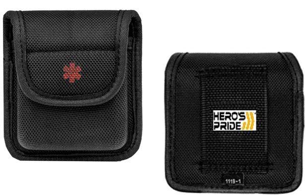 Hero's Pride Ballistic NARCAN Nasal Spray Case with Hidden Snap or Hook and Loop 1119 - Narcan Holders