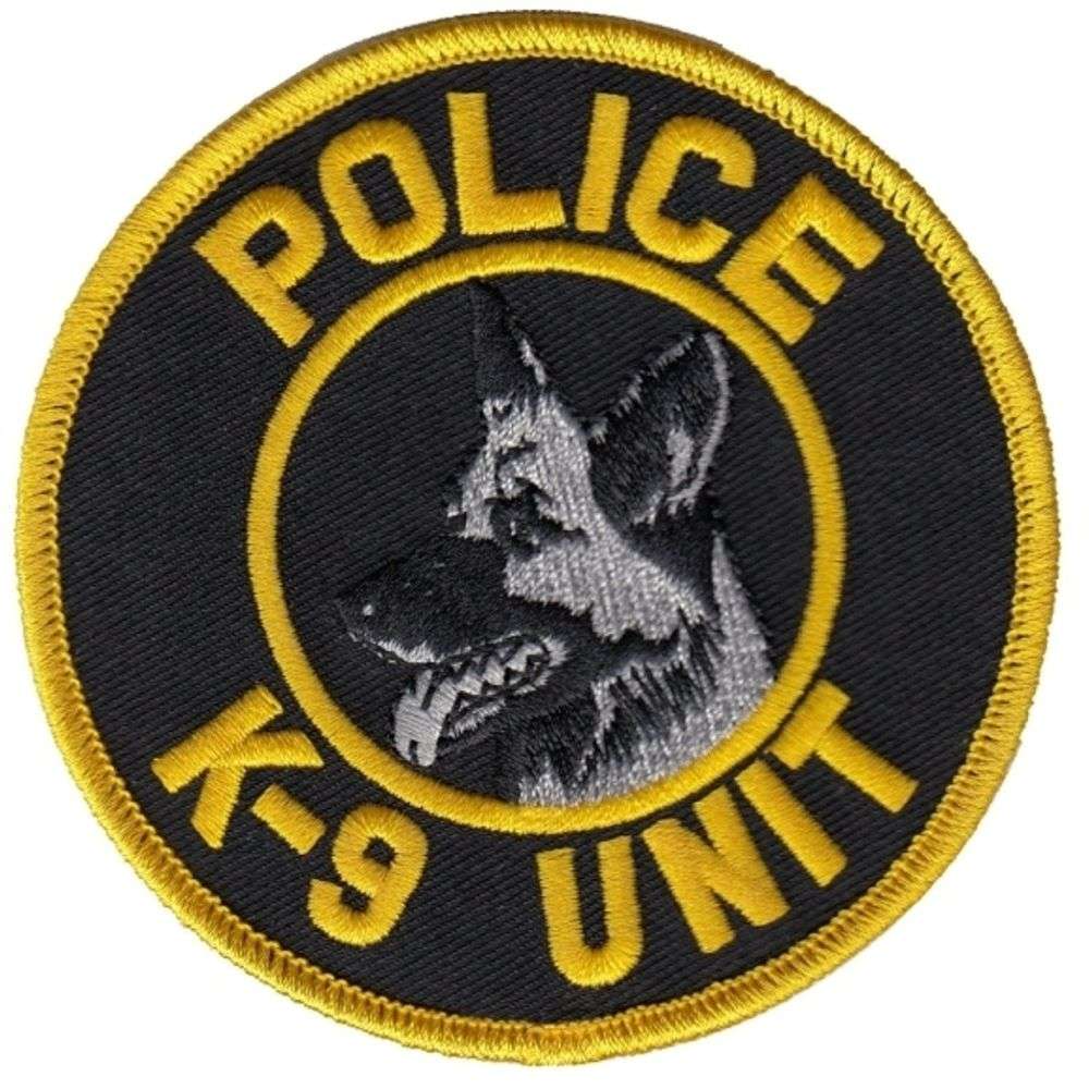 Hero's Pride POLICE K-9 UNIT Shoulder Patch - 3.5'' Circle 5204 - K-9 Gear