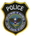 Hero's Pride POLICE DEPT OF DEFENSE Shoulder Patch - 3.625'' x 4.375'' 5234 - Clothing &amp; Accessories