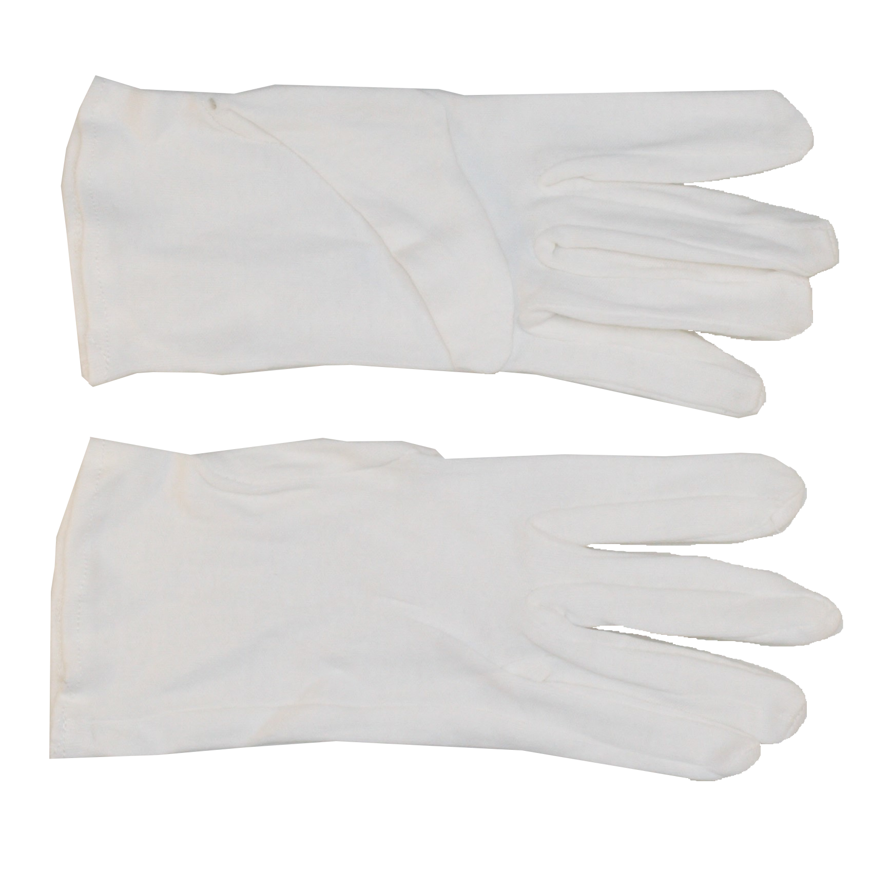Hero's Pride White Slip-On Parade Gloves - Clothing & Accessories