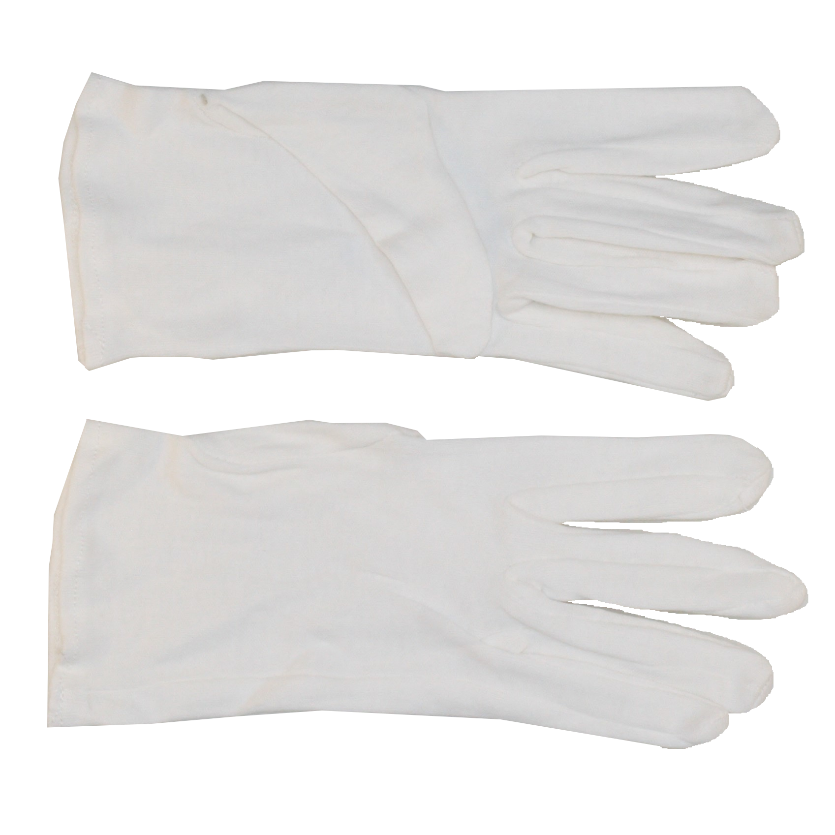 Hero's Pride White Slip-On Parade Gloves - Clothing &amp; Accessories