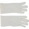Hero's Pride Parade Slip-On Gloves - Nylon Stretch with Raised Pointing - White 8782W-M1 - Clothing &amp; Accessories