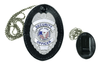 Hero's Pride Universal Oval Badge Holder - 2.625'' x 3.625'' 9140S - Badges &amp; Accessories